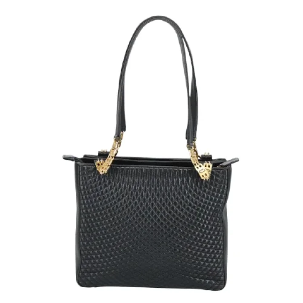 Bally Pre-owned Leather handbags Black Dames