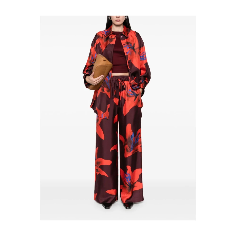 alexander mcqueen Bordeaux Damesoverhemden Multicolor Dames