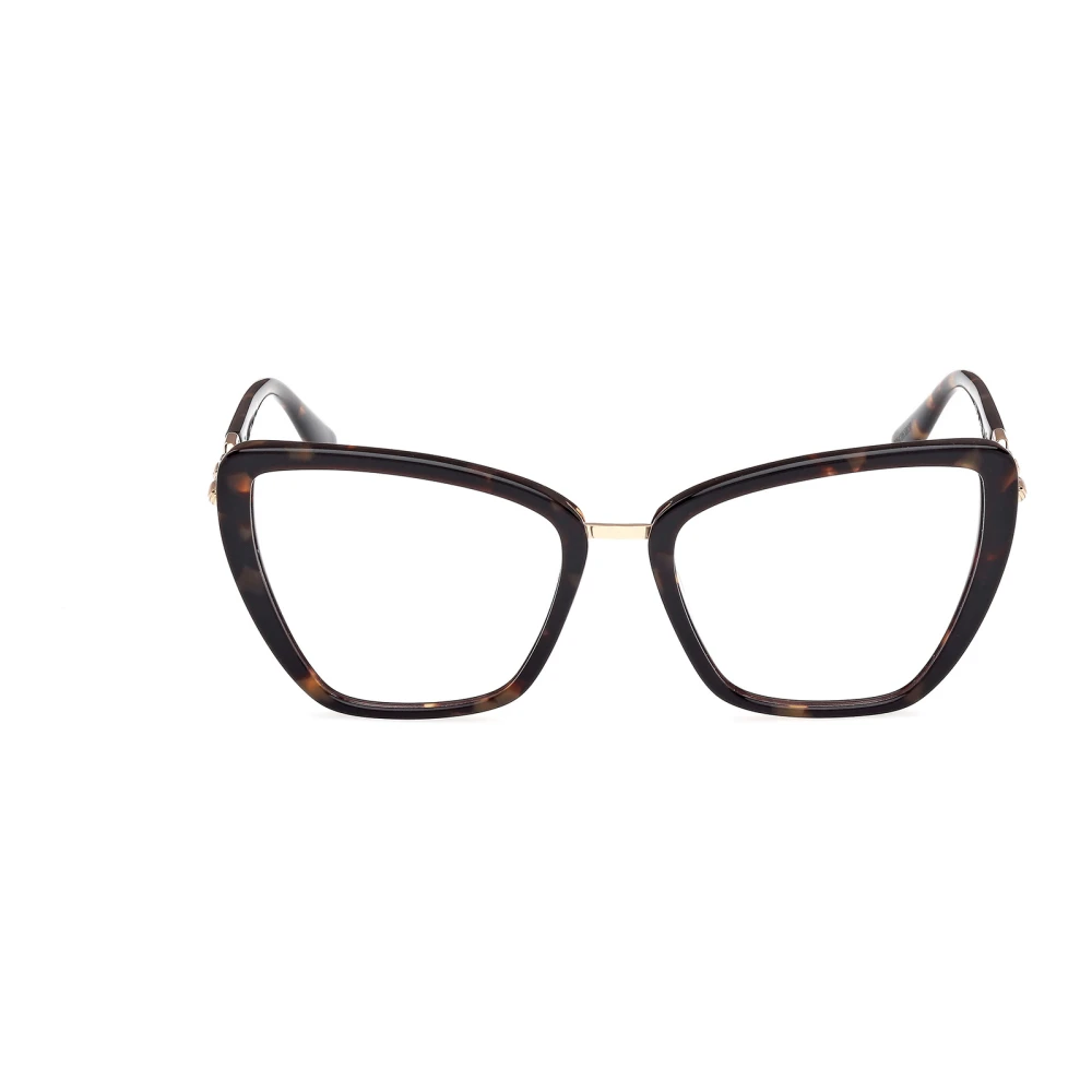 Guess Stijlvolle Brilmonturen in Bruin Schildpad Black Dames