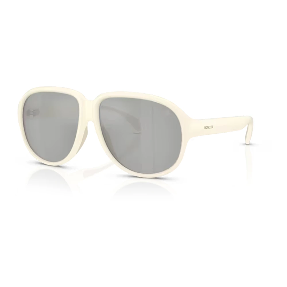 Moncler Halcyonne Sunglasses - Unisex - Sunglasses - White - 60 Mm - Accessories