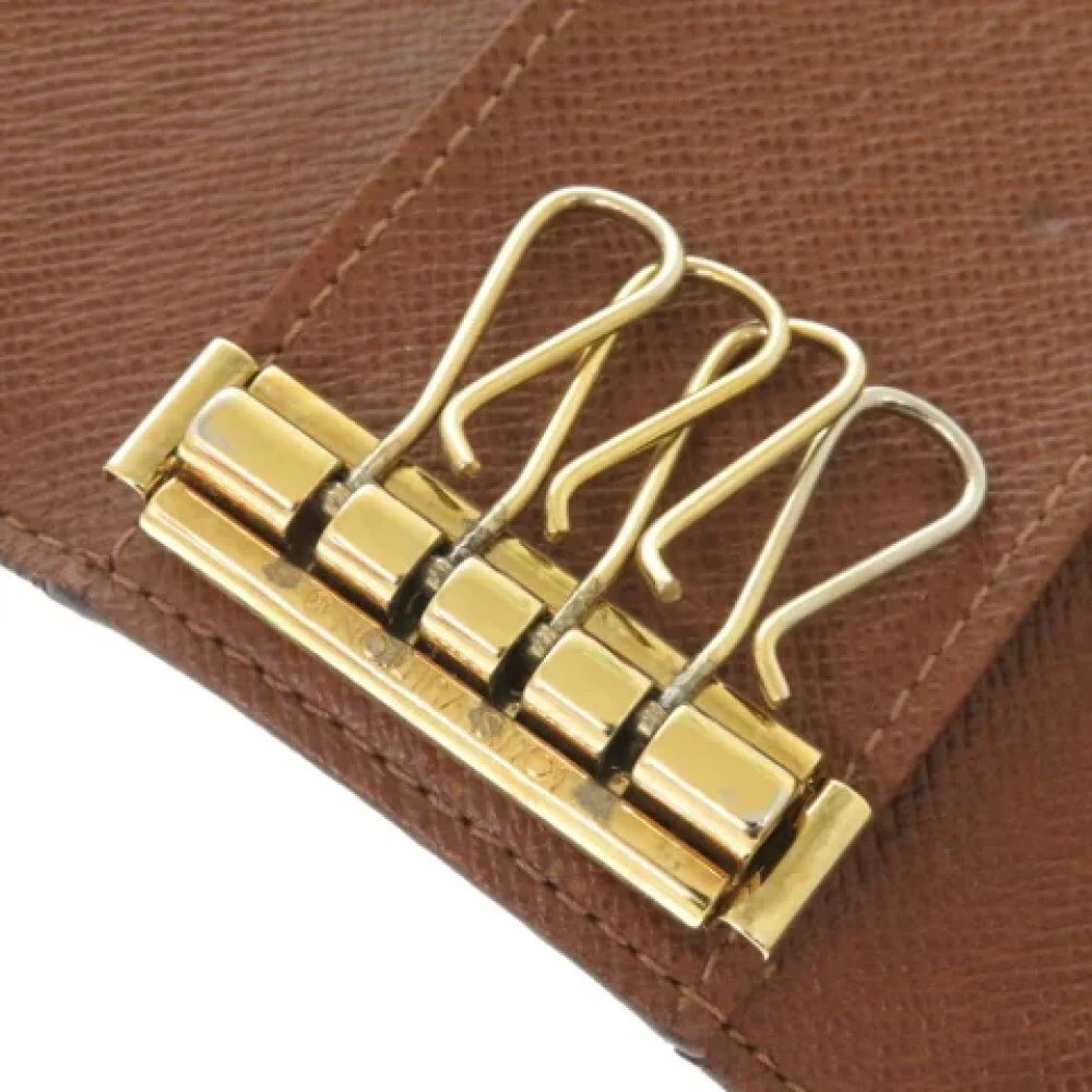 Louis Vuitton Vintage Pre-owned Canvas key-holders Brown Dames