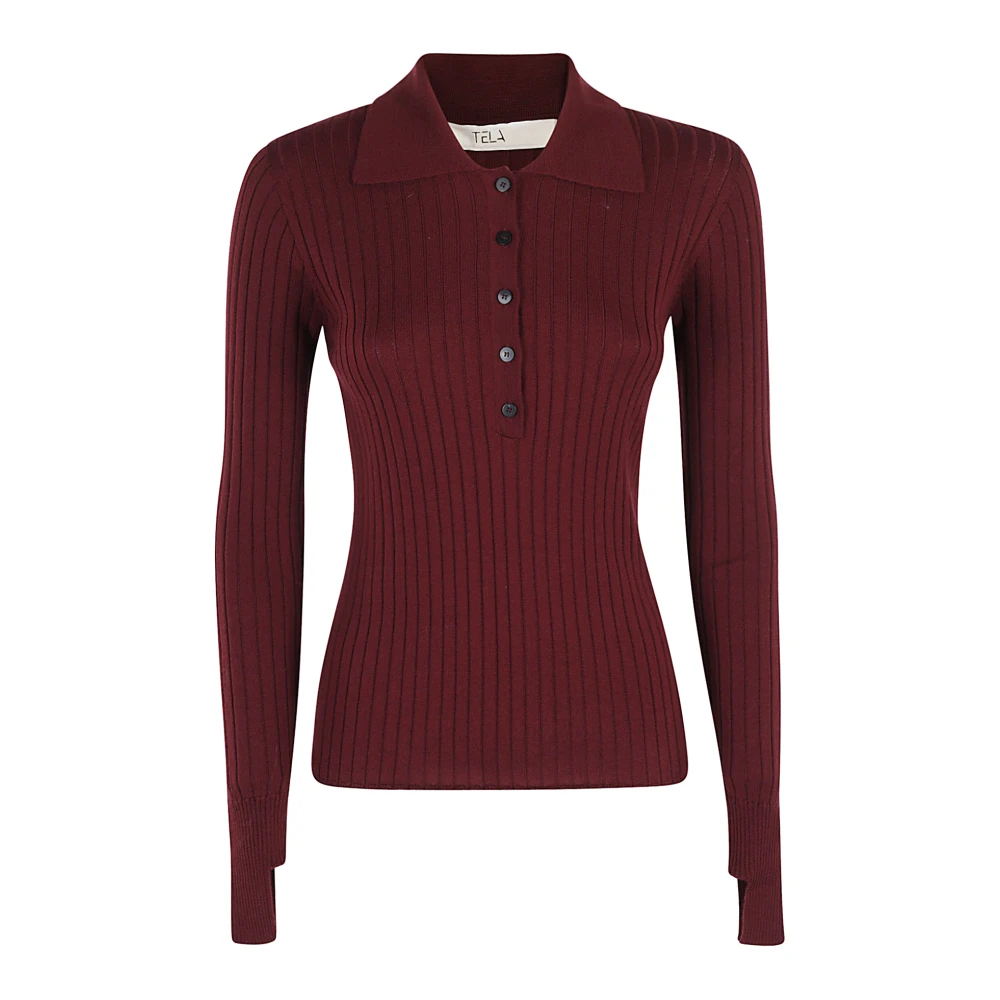 Tela Stijlvolle zwarte jeans Red Dames