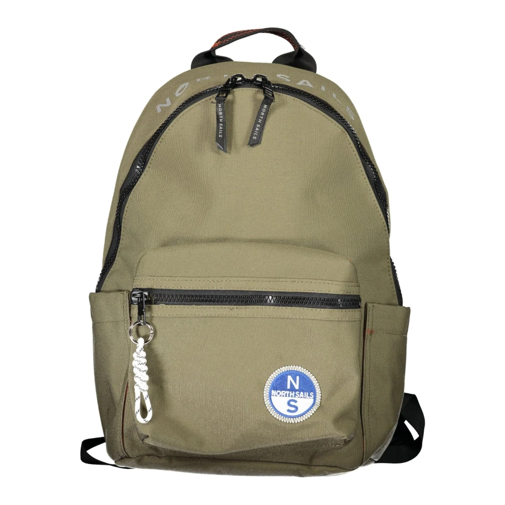 North Sails Men's Green Backpacks, One Size, Backpack With Laptop Compartt