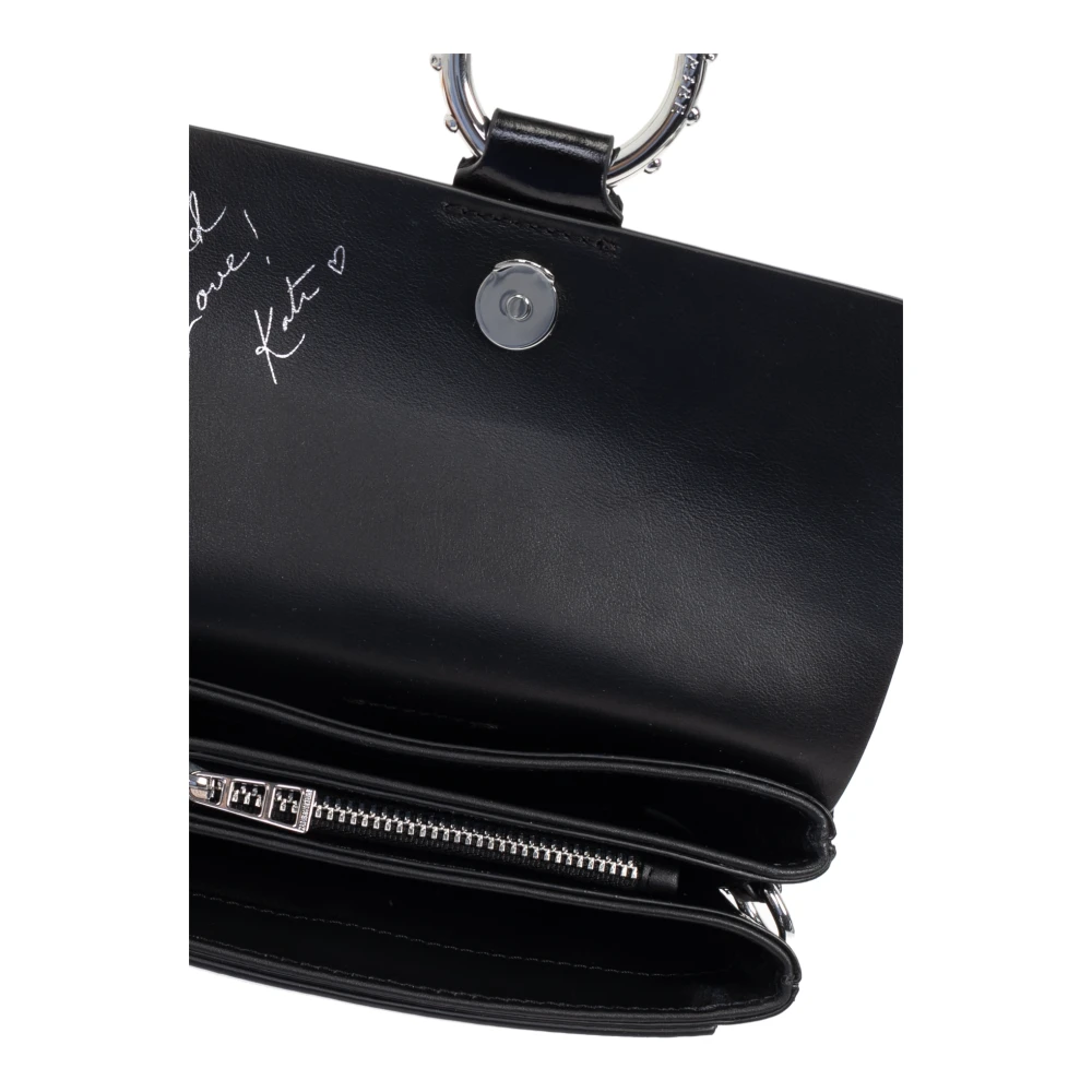 Zadig & Voltaire Leren portemonnee Kate Black Dames