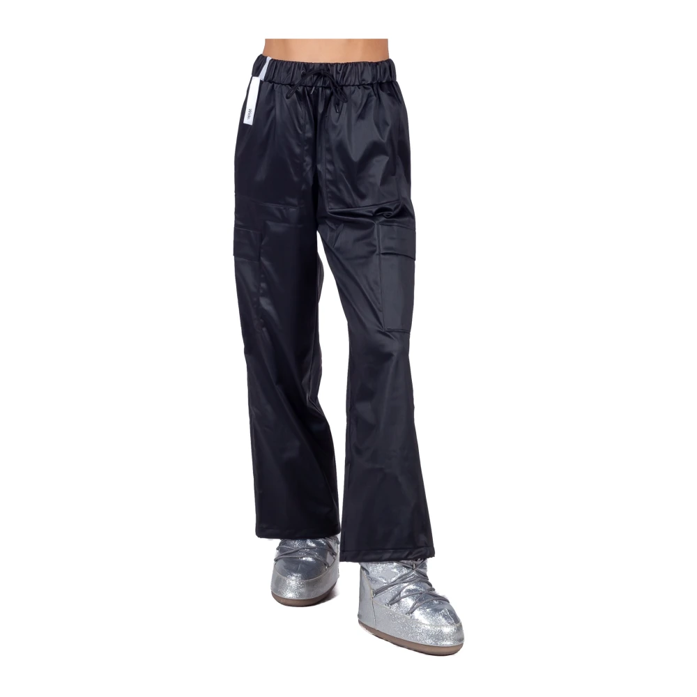 Rains Cargo Regenbroek Wide Black Dames
