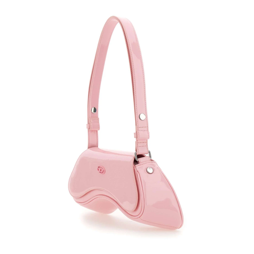 Diesel Roze Crossbody Schoudertas Pink Dames