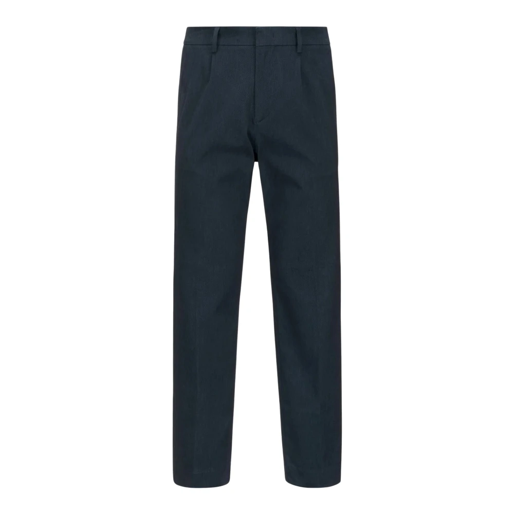 K-Way Mannelijk Blauw Broeken Heren, S, Denim, Ralph Denim-Like Chino
