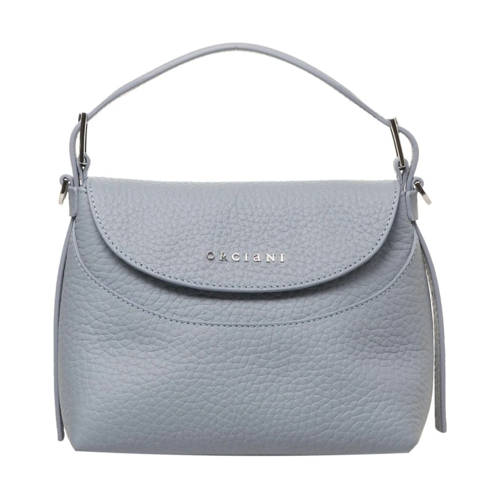 Orciani Women's Blue Handbags, One Size, Leather Handbag Elegant Style
