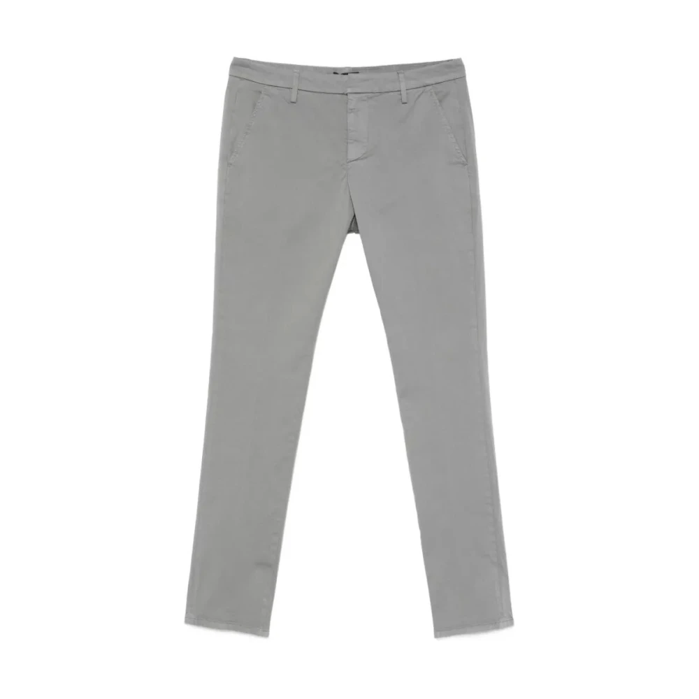 Dondup Herr Grå Byxor W36, Bomull, Gaubert Chino
