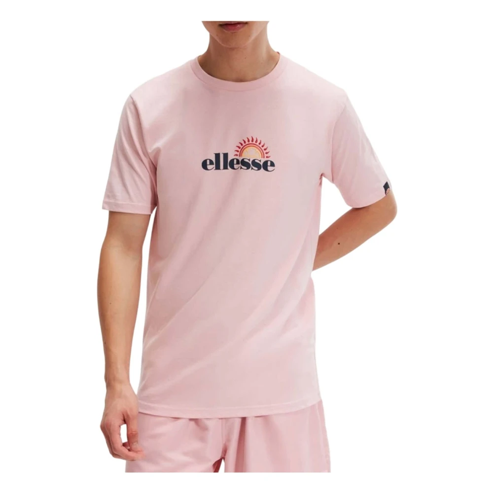 Ellesse Trea T-shirt Pink Heren
