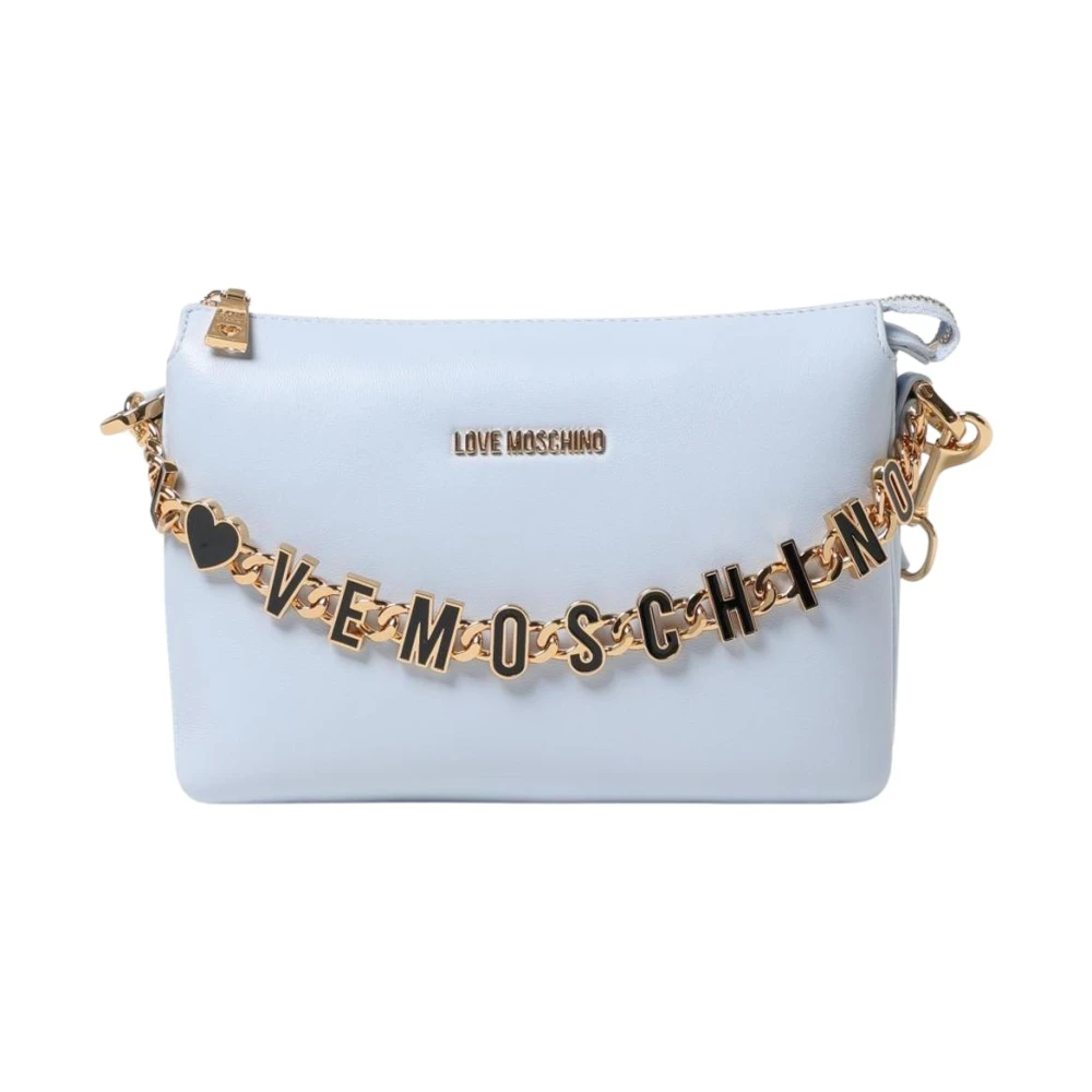 Love Moschino Donna Blu Borse, Taglia Unica, New,