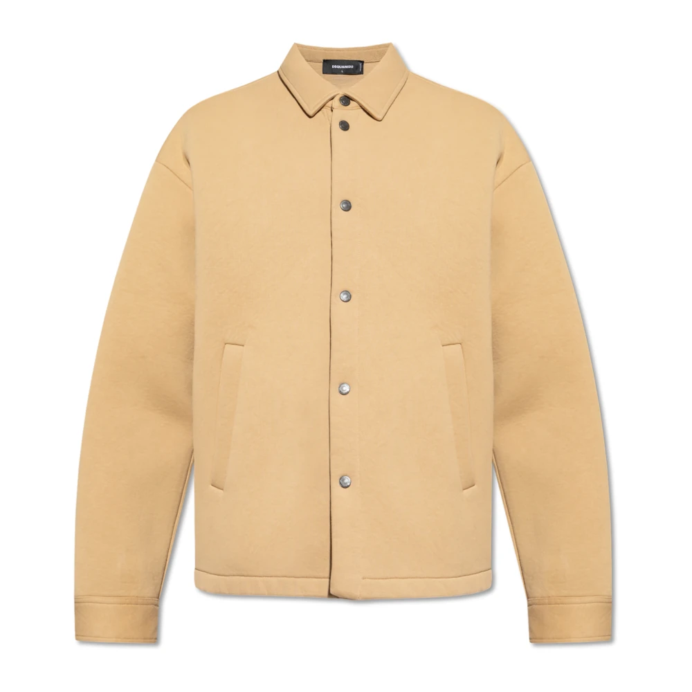 Dsquared2 Jas met zakken Beige Heren