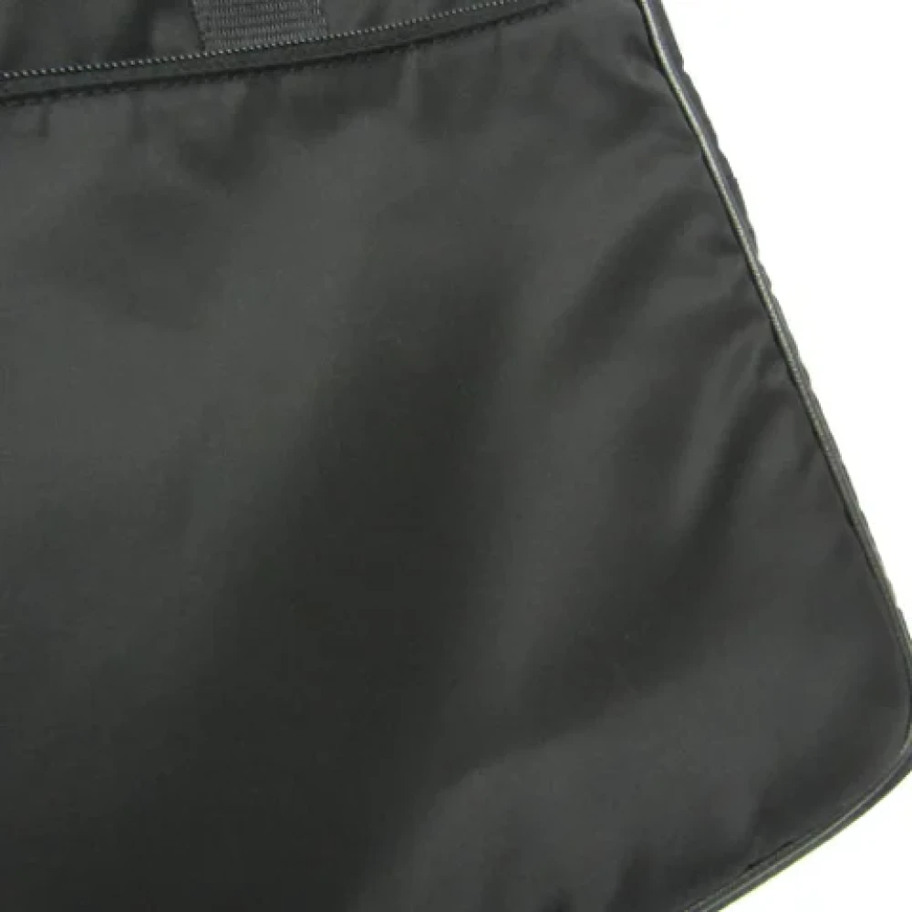 Prada Vintage Pre-owned Leather prada-bags Black Dames