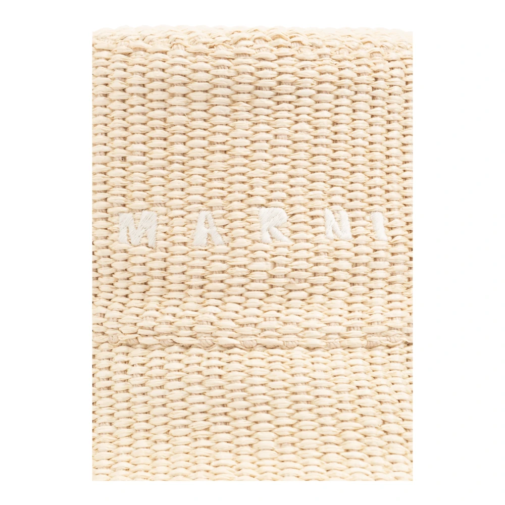 Marni Emmerhoed met logo Beige Dames