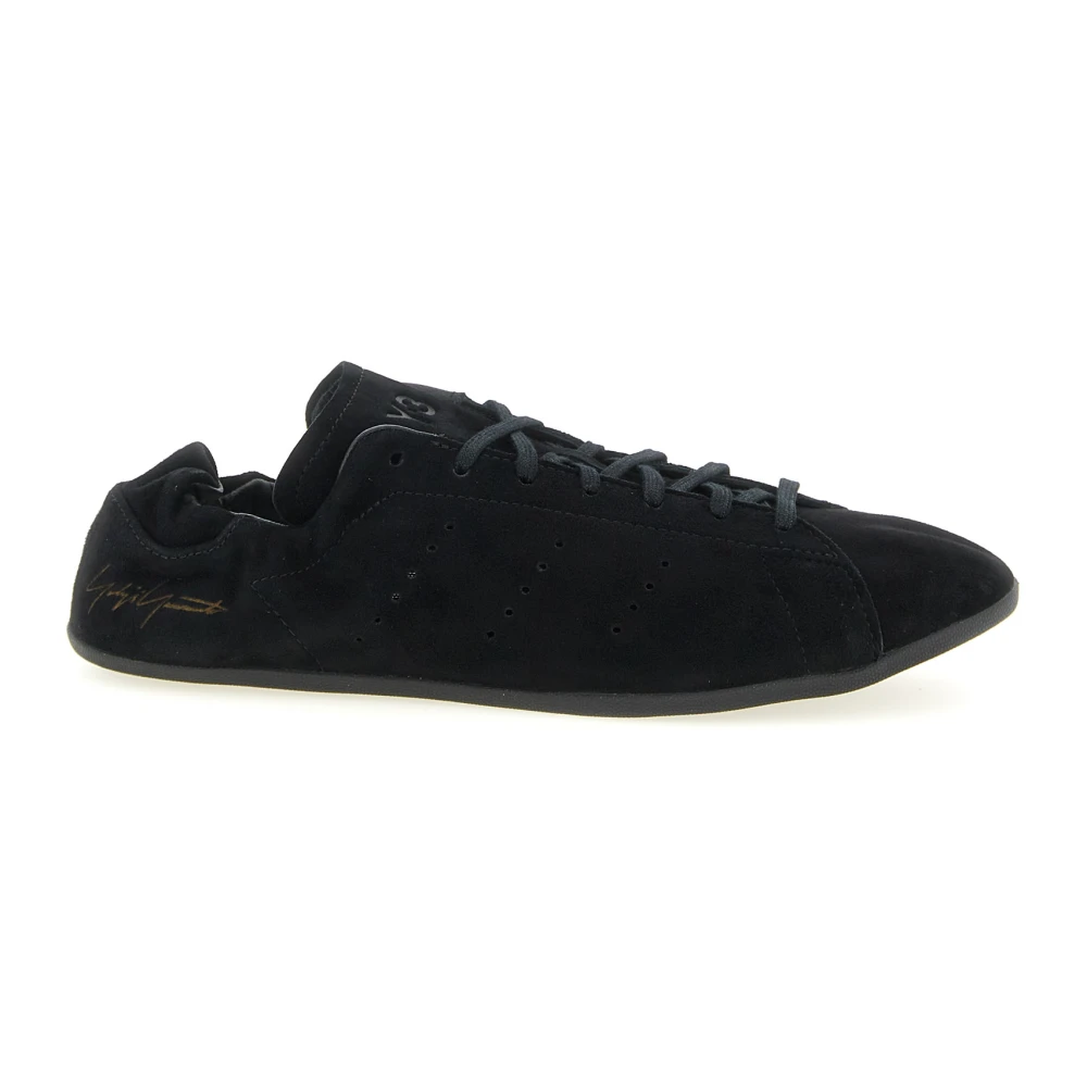 Y-3 Men's Black Sneakers, 5 Uk, Stan Smith Lo Pro