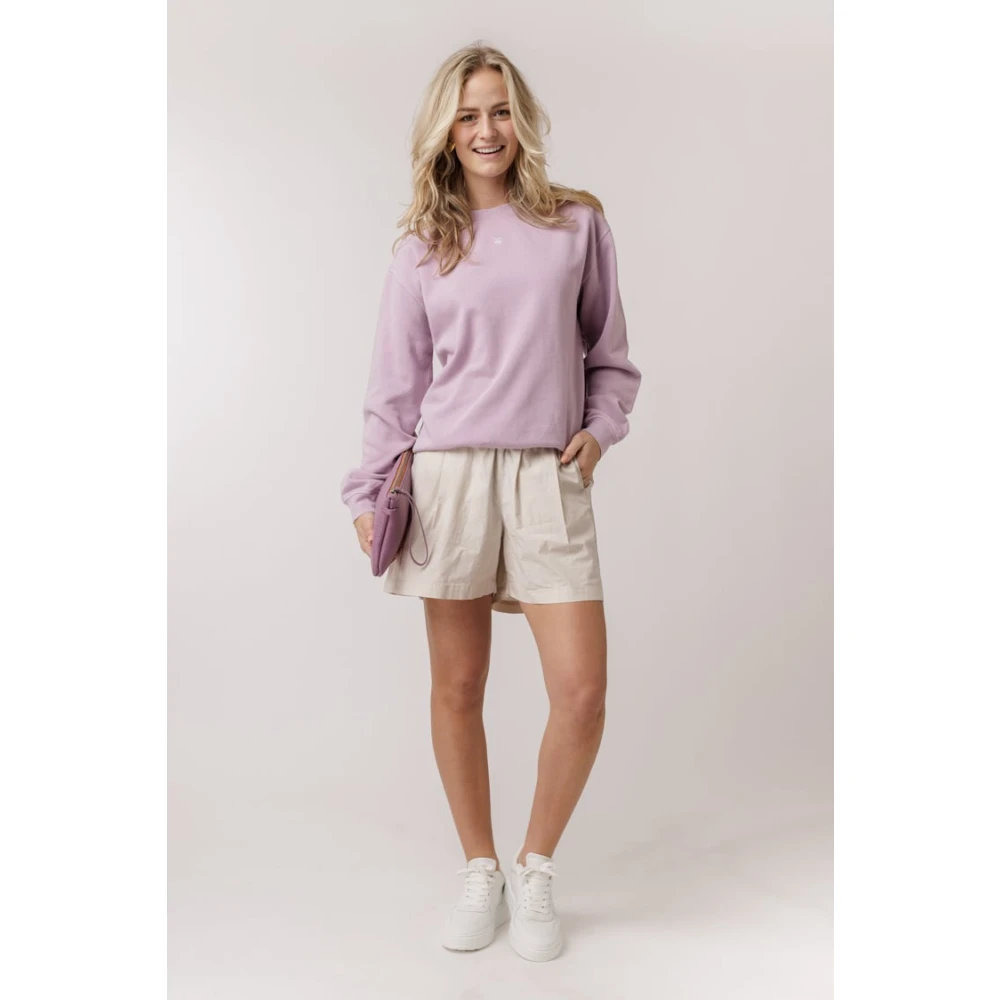 10Days Lichte Safari Shorts Beige Dames
