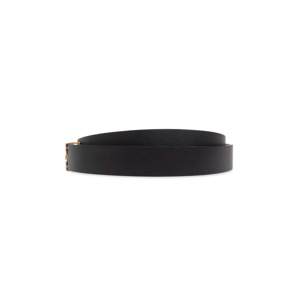 Victoria Beckham Leren riem Black Dames