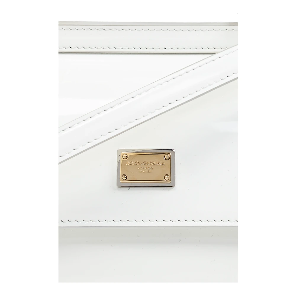 Dolce & Gabbana Sicily Schoudertas White Dames