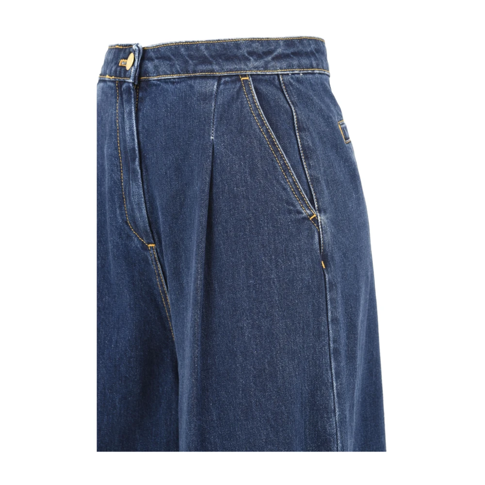 L'Autre Chose Donkerblauwe Broek voor Dames Blue Dames