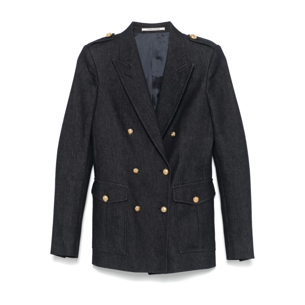 Tagliatore Jassen Zwart Black Dames