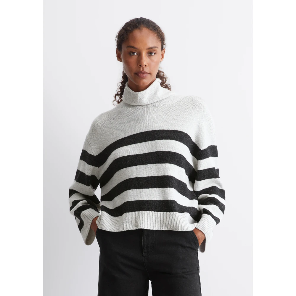 Marc O'Polo Gestreepte coltrui Gray Dames