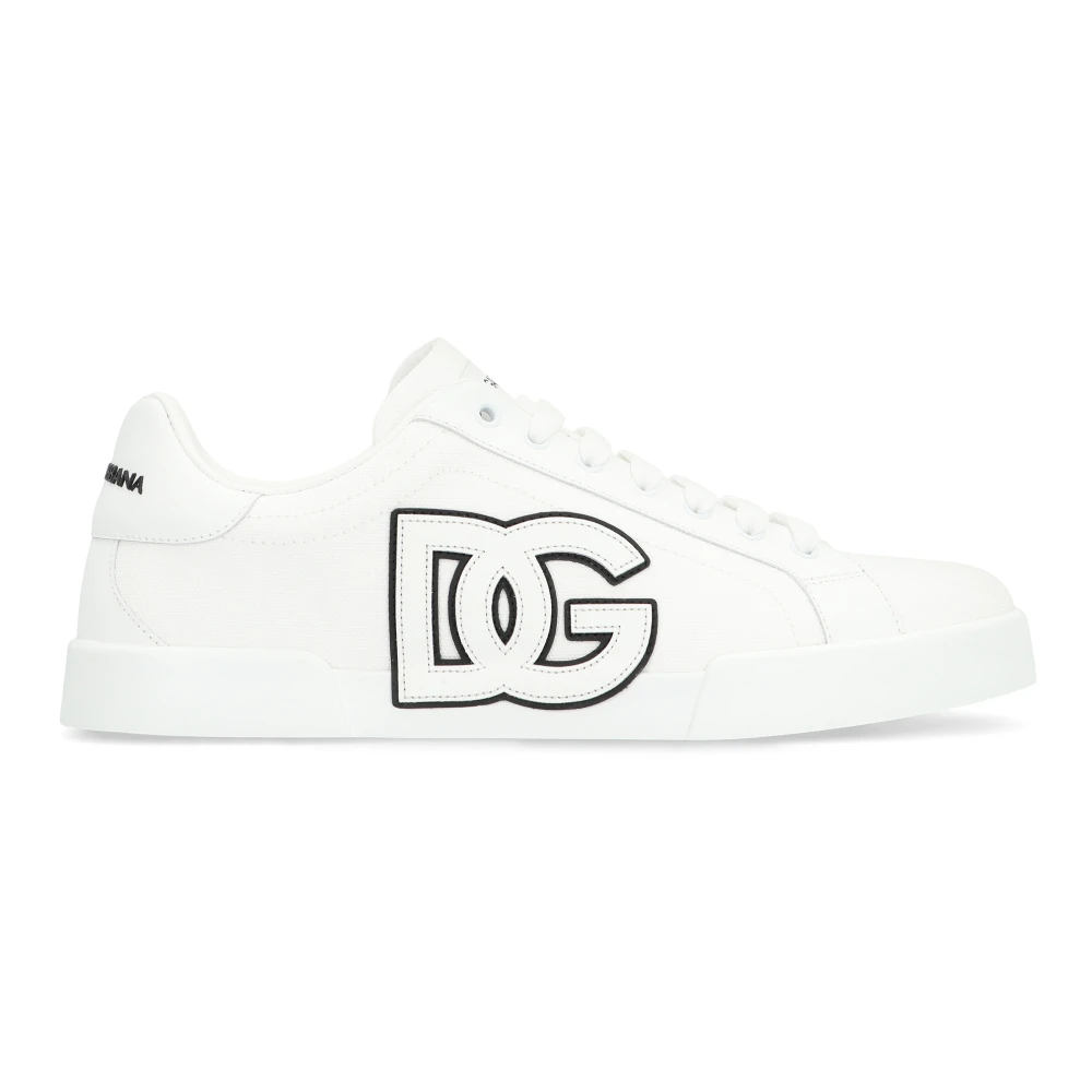 Dolce & Gabbana Men's Light Portofino Low-Top Sneakers