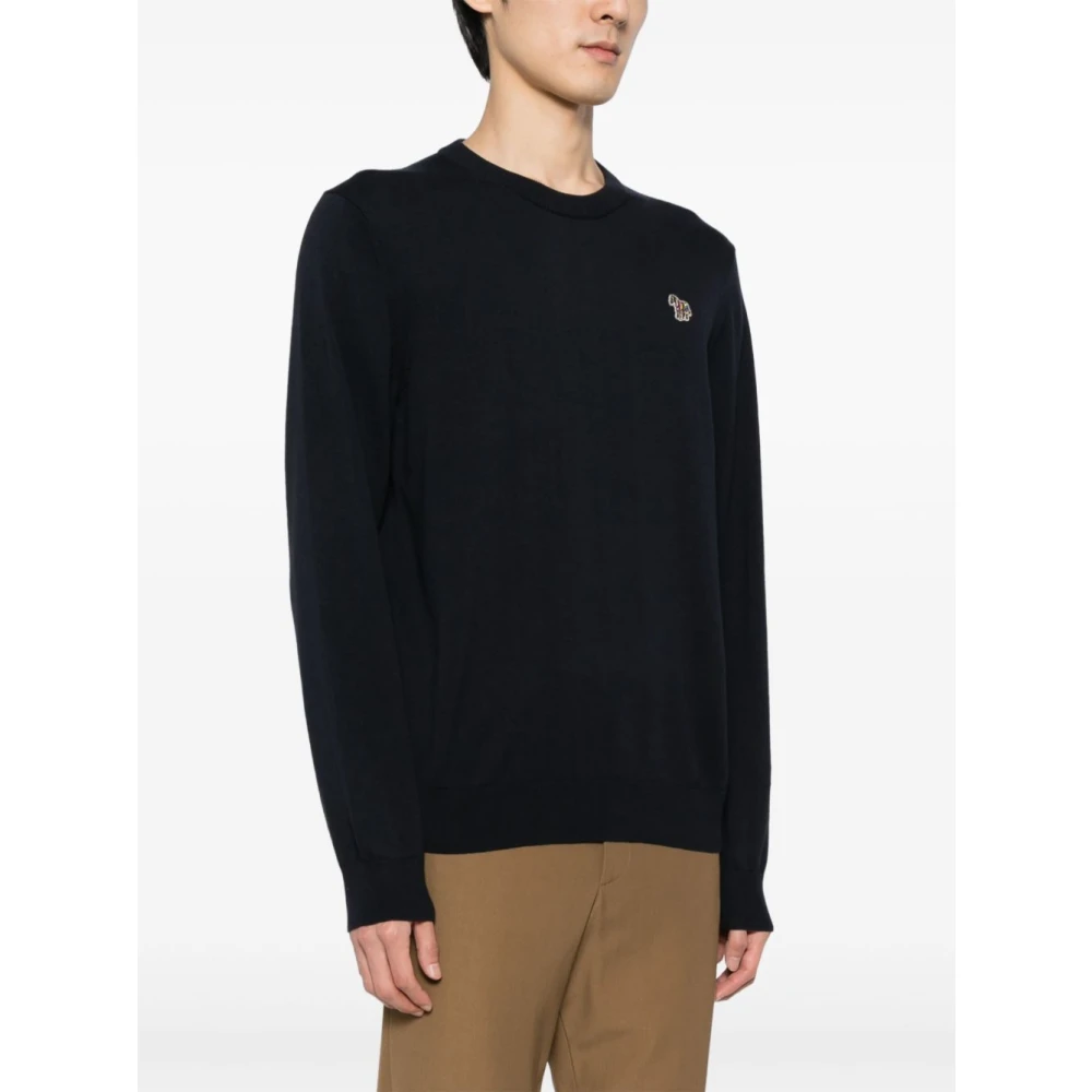 PS By Paul Smith Blauwe Trui voor Mannen Blue Heren