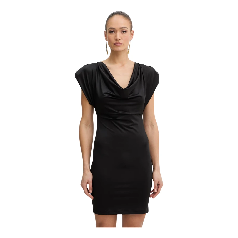 Fracomina Donna Nero Abiti, L, New,