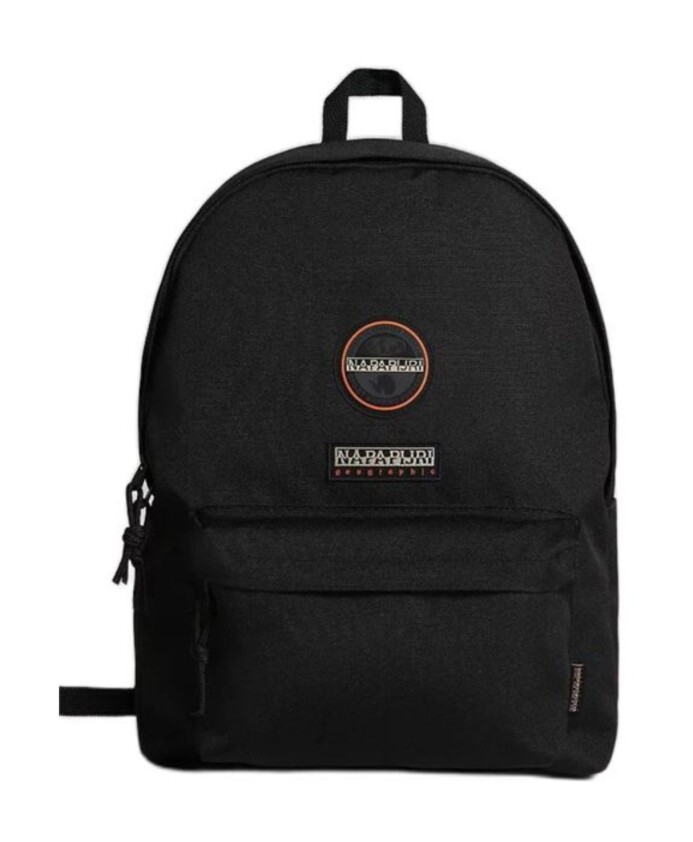 black-polyester-backpack