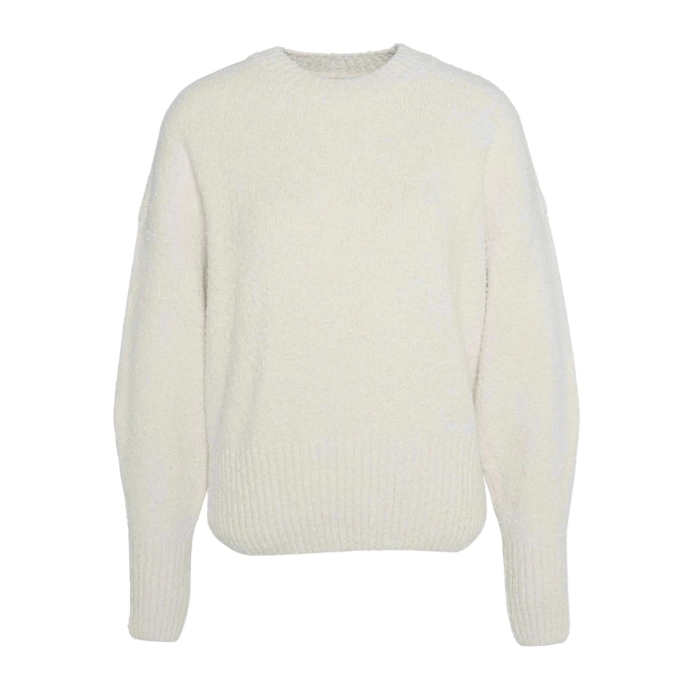 Barbour Wollen Ronde Hals Trui Beige Dames