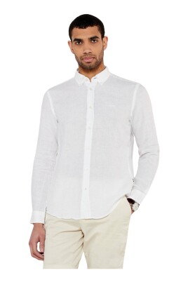 white-linen-button-down-shirt