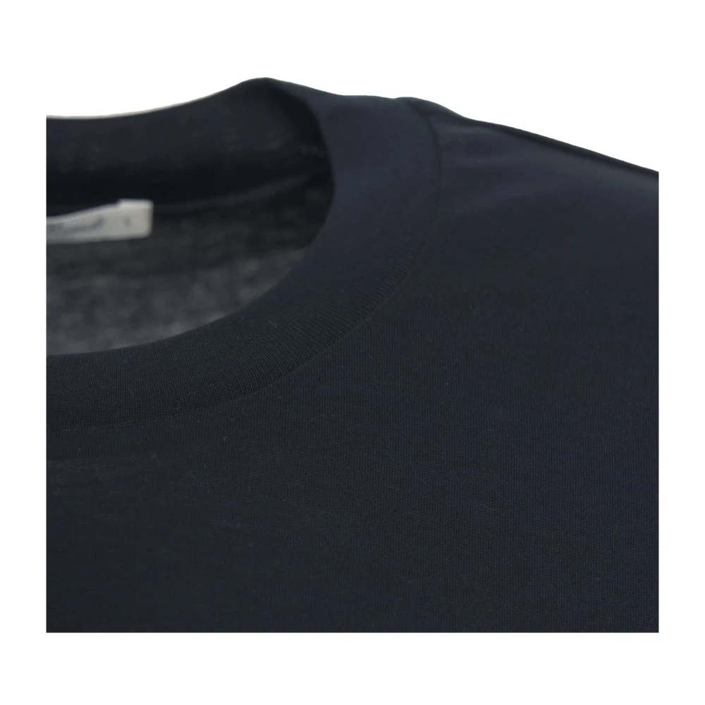 Stefan Brandt Blauw Katoenen T-shirt voor Mannen Blue Heren