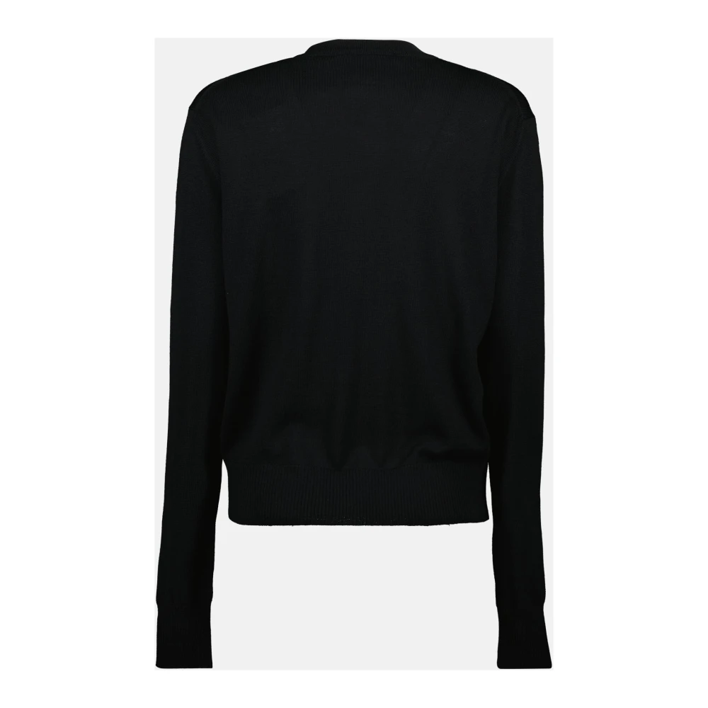 Ami Paris Hart Cardigan Lente-Zomer 2025 Black Dames