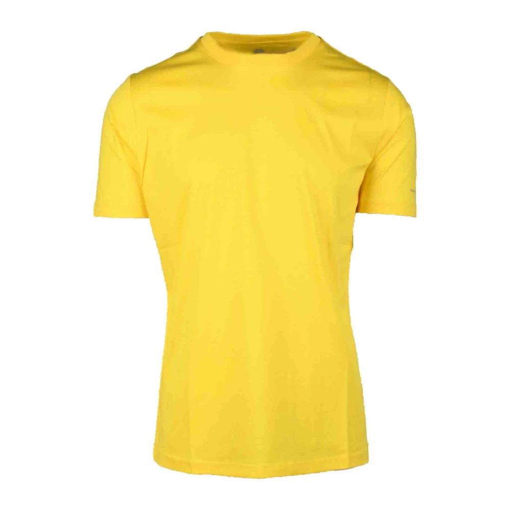 People of Shibuya Katoenen T-shirt met Stedelijke Stijl Yellow Heren