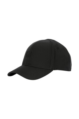 water-resistant-black-polyester-cap