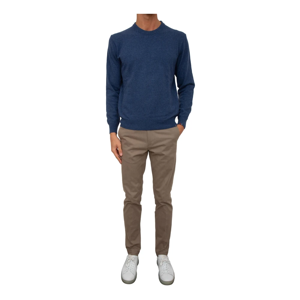PAUL & SHARK Blauwe Wollen Trui Blue Heren