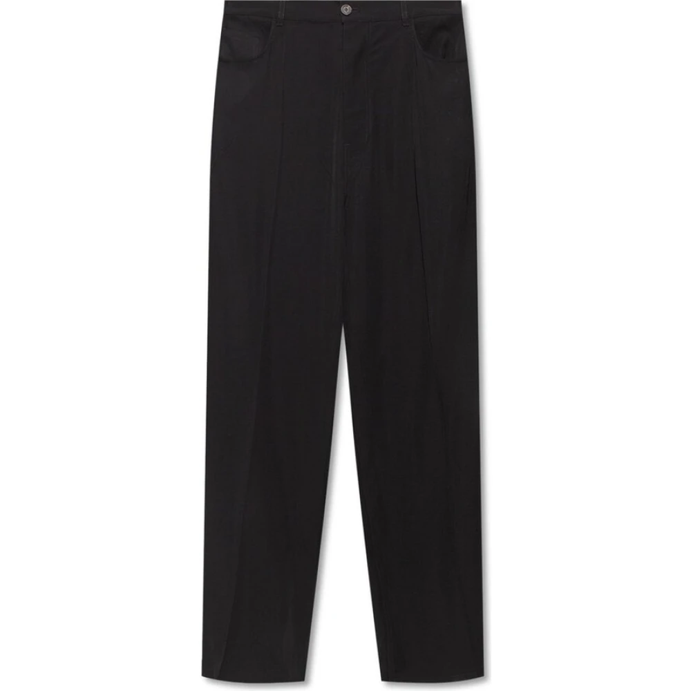Balenciaga Stijlvolle Broek Black Heren