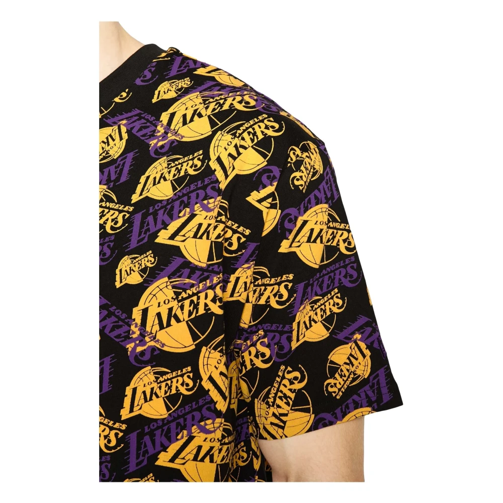 new era Oversize Grande Los Angeles Lakers T-shirt Multicolor Heren