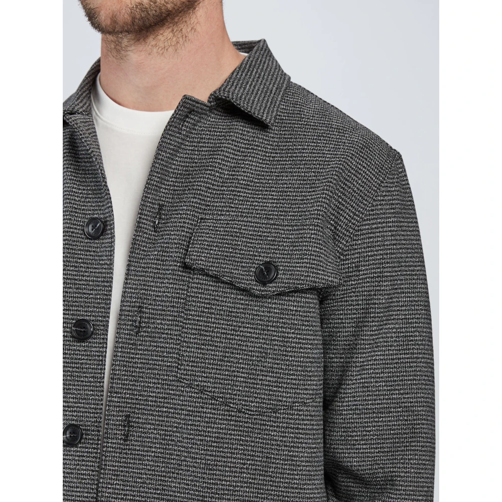 Gabba Clipper Ema Houndstooth Jas Gray Heren