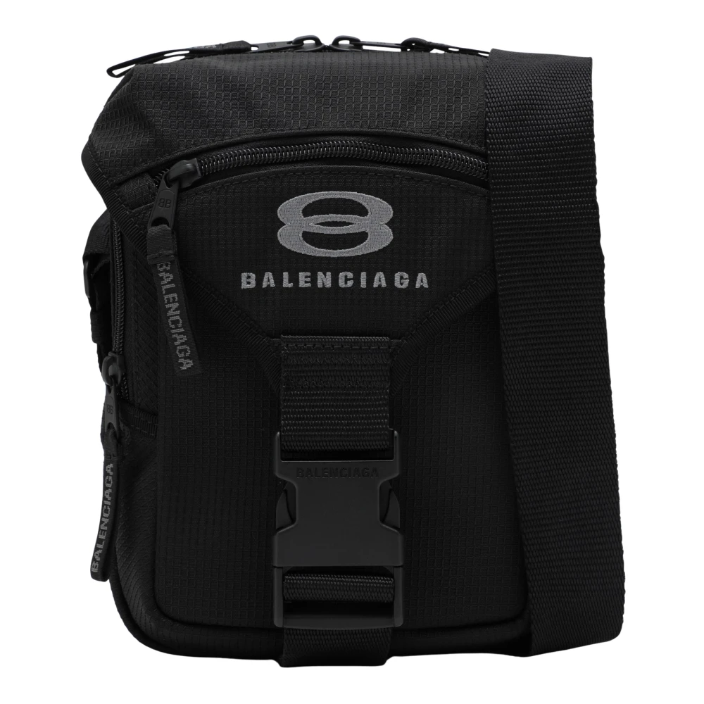 Balenciaga Kleine Crossbody Tas Black Heren