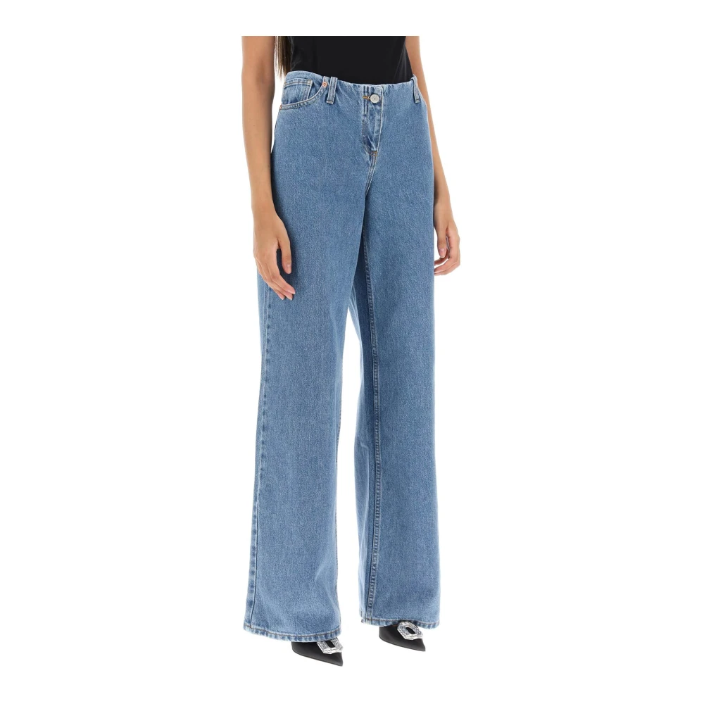 Magda Butrym Wide Jeans Blue Dames