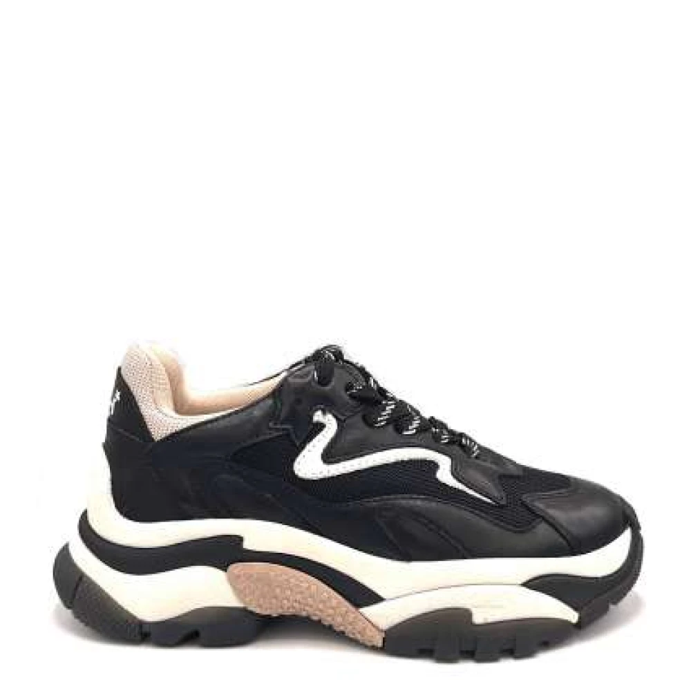 ASH Leren Sneaker Addict Dames Schoenen Zwart