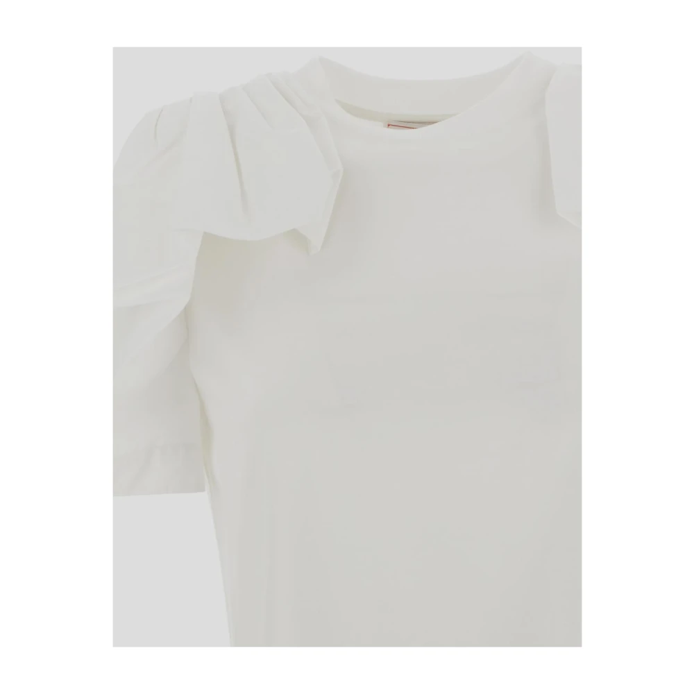 alexander mcqueen Katoenen T-shirt White Dames