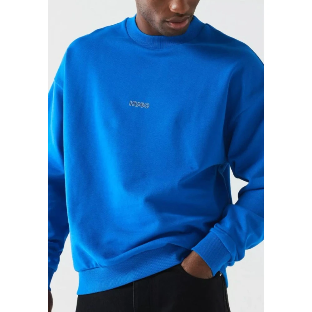 Hugo Boss Stijlvolle Heren Sweater Blue Heren