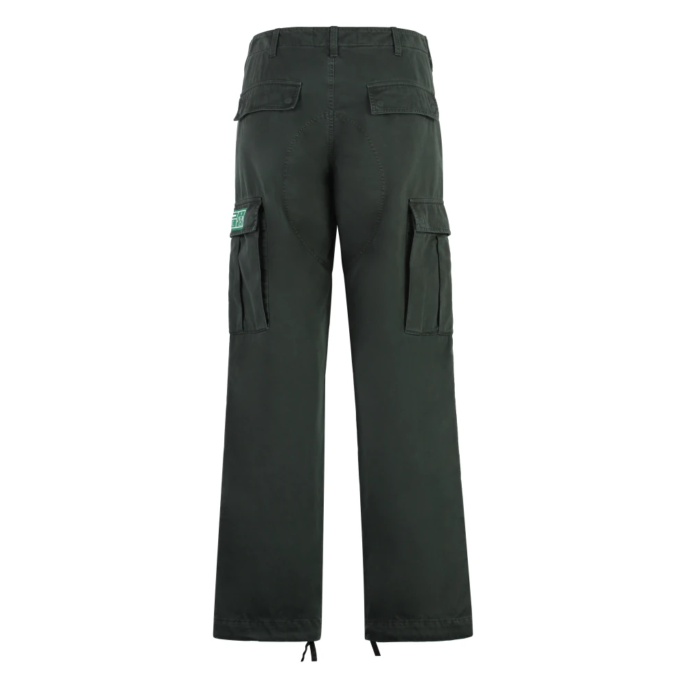Dolce & Gabbana Cargo Broek met Veel Zakken Green Heren