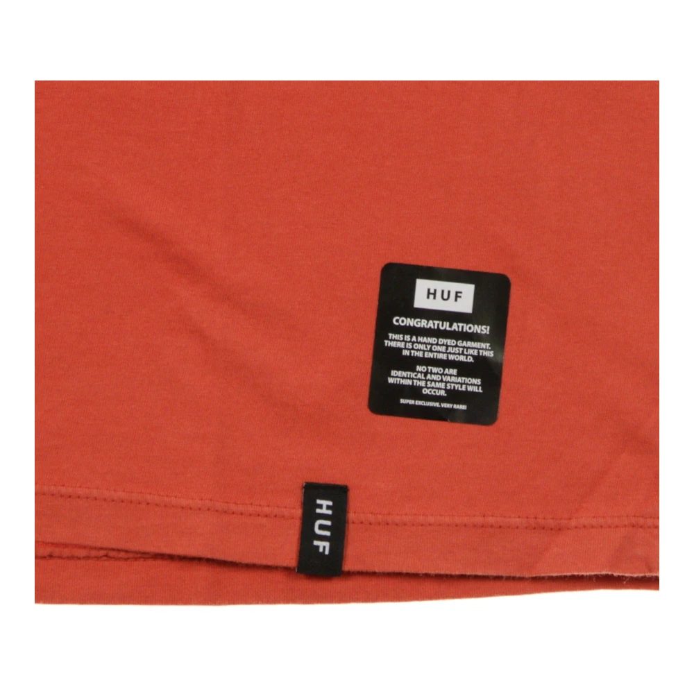 HUF Poppy Heren T-shirt Red Heren