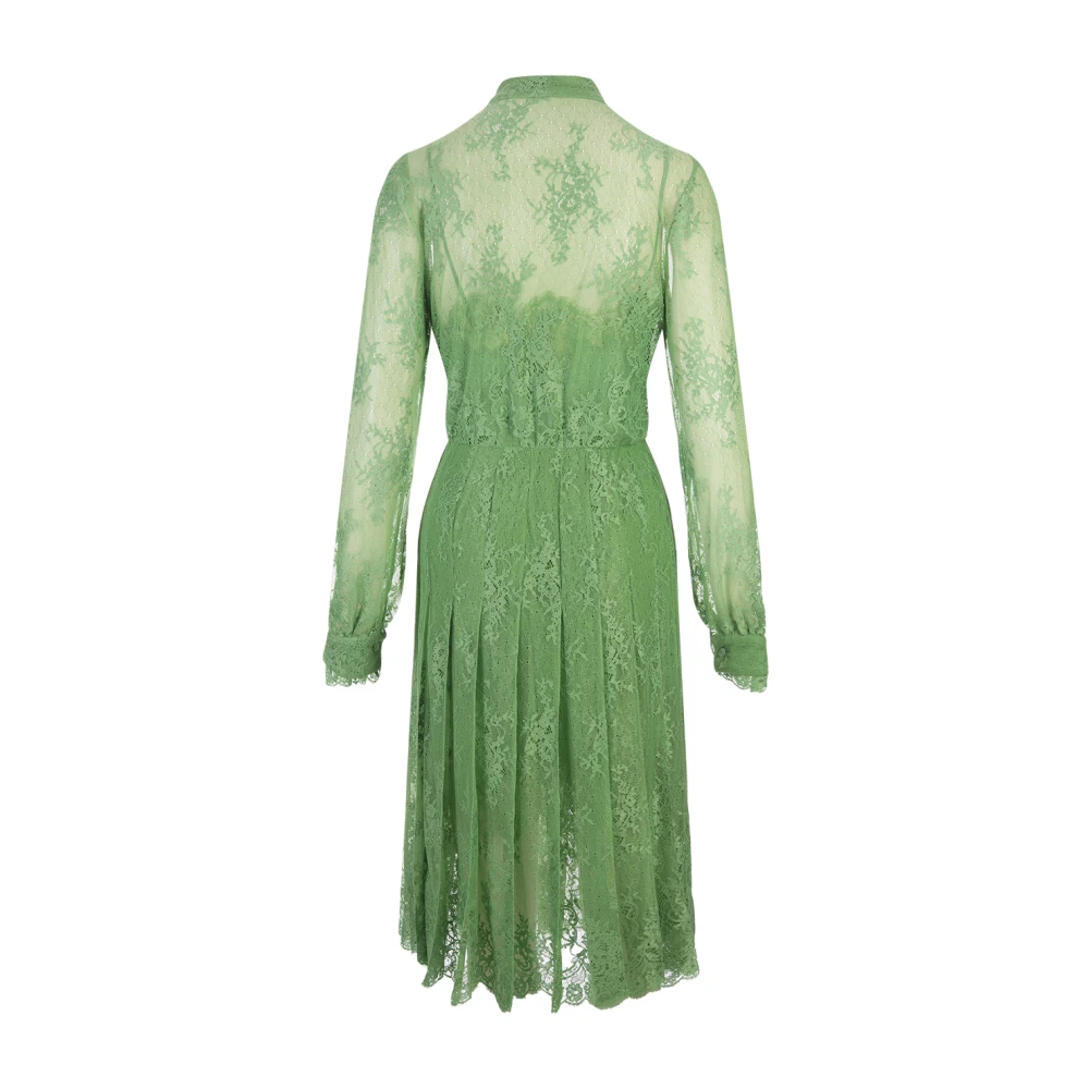 Ermanno Scervino Shirt Dresses Green Dames