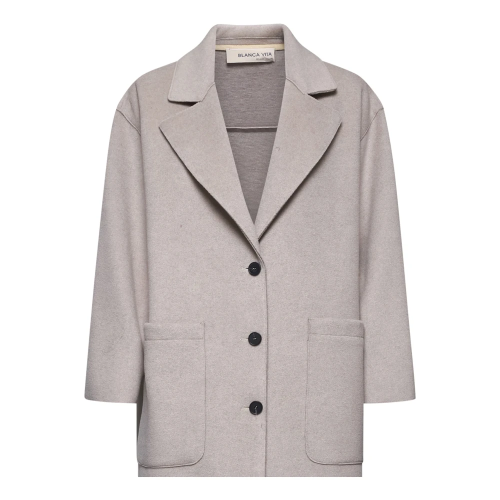 Blanca Vita Stijlvolle Jassen Collectie Beige Dames