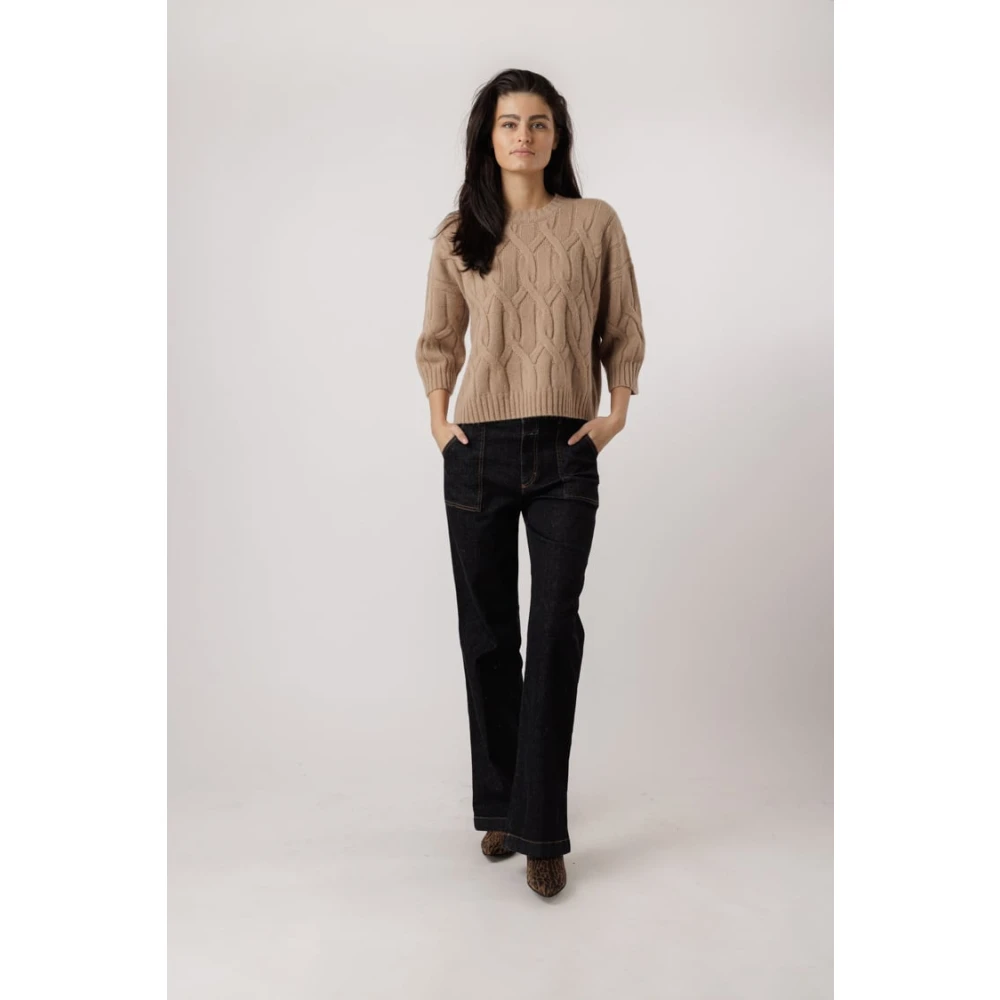 closed Retro Stijl Donkere Denim Jeans Blue Dames