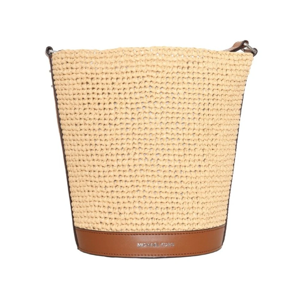 Michael Kors Stijlvolle Tote Tas voor Vrouwen Beige Dames